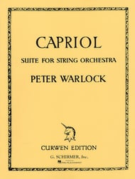 Capriol Suite Orchestra Scores/Parts sheet music cover